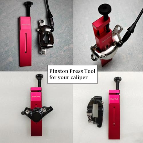 BININIU Brake Tool for Sram, Bike Ultimate Piston Press Tool for Sram Caliper, Hydraulic Bike Disc Brake Caliper Piston Press Tool for Sram, Width 1.1 inch, for Sram 2/4 Pistons, Not for Shimano - Image 2