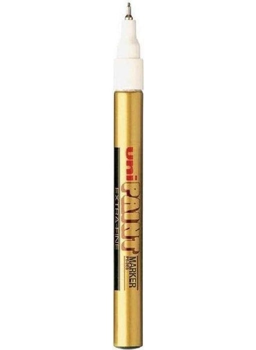 Uni Paint Marker Extra Fine 0.8mm Painting Marker Gold 