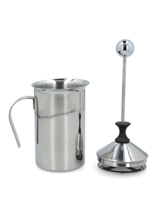 Bien Servi Lightweight Design Manual Milk Frother Silver 600 ml - Image 1