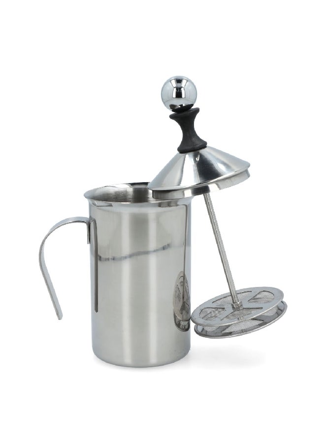 Bien Servi Lightweight Design Manual Milk Frother Silver 600 ml - Image 2