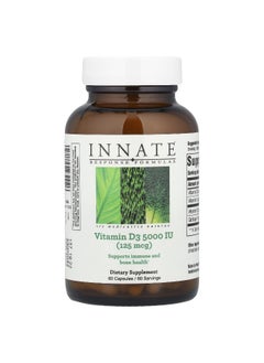 Innate Response Formulas Innate Response Formulas, Vitamin D3, 125 mcg (5,000 IU), 60 Capsules  - Image 1