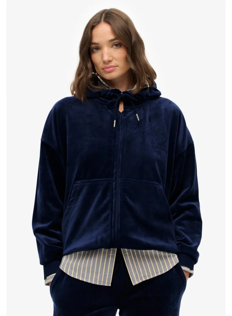 سوبر دراي كنتري كلوب فيلوور سويت شيرت بسحاب