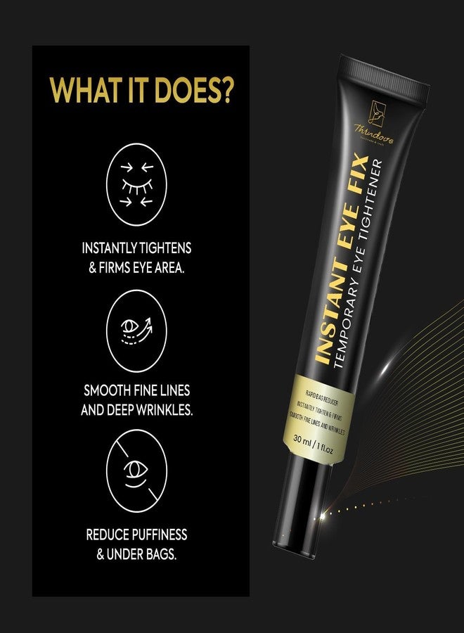 Aemerry Temporary Instant Eye Tightener Cream – Visibly Reduces Puffiness, Under-Eye Bags, Wrinkles & Fine Lines in 2 Minutes, Firms, Lifts & Smooths Eye & Face Area, Anti-Aging Formula for Women and Men, 1oz - Image 2