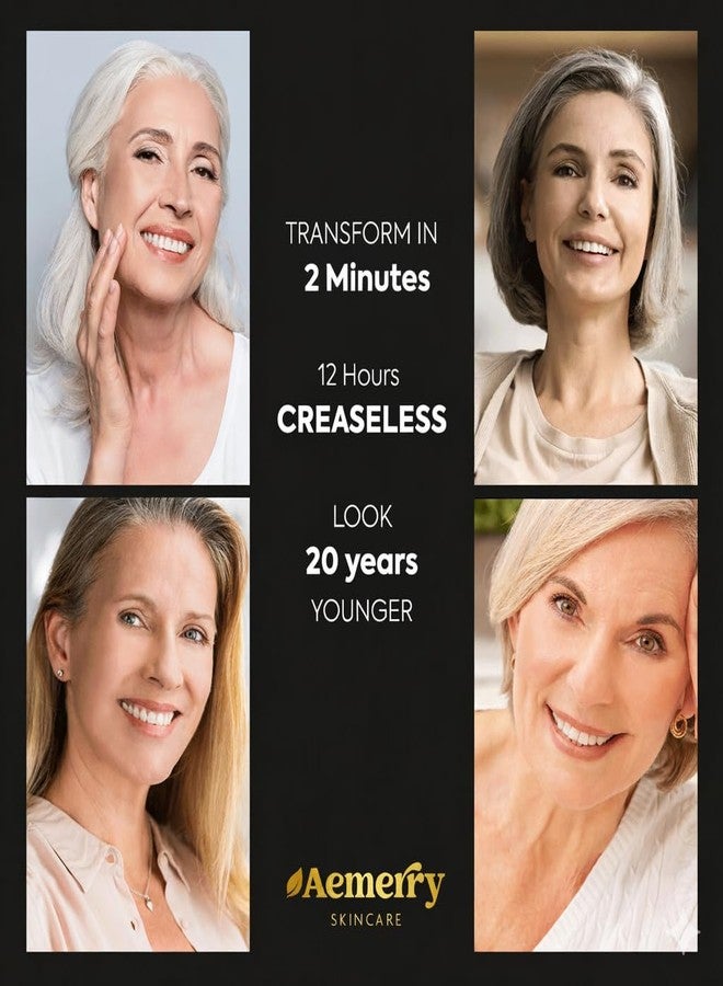 Aemerry Temporary Instant Eye Tightener Cream – Visibly Reduces Puffiness, Under-Eye Bags, Wrinkles & Fine Lines in 2 Minutes, Firms, Lifts & Smooths Eye & Face Area, Anti-Aging Formula for Women and Men, 1oz - Image 5