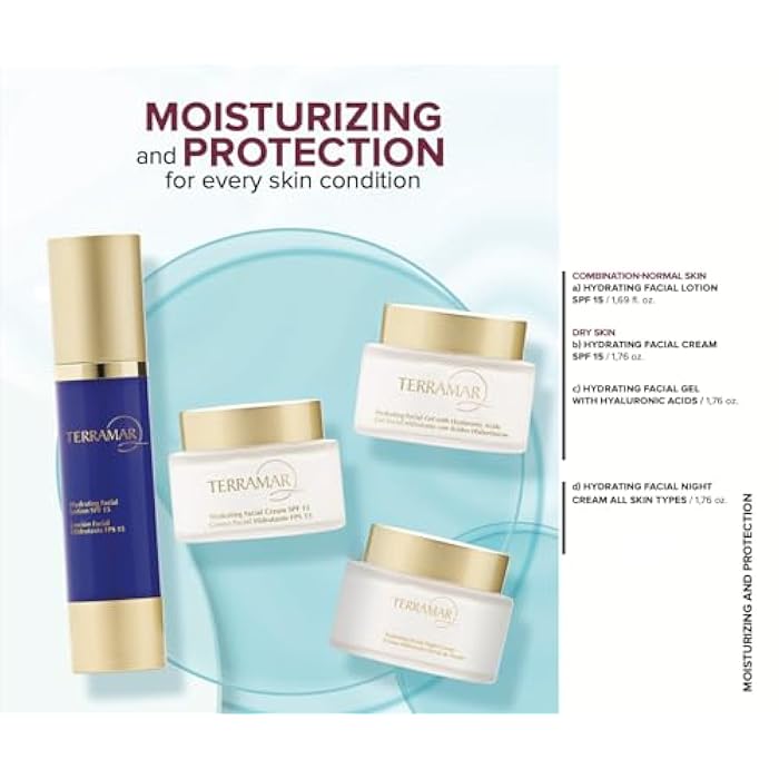 Terramar Activskin Hydrating Facial Gel, with Hyaluronic Acids, 5-Layer Deep Moisturization, All Skin Types, 50g - Image 4