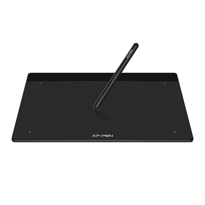 XPPen Deco Fun L 10x6 Inches Graphic Tablet, 8192 Pressure Levels, Battery-Free Stylus, Ideal for Online Teaching, Animation, VFX & Design Beginners, Supports Windows/Mac/Linux/Android - Black - Image 1