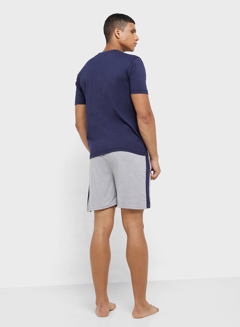 Seventy Five Nightwear T-Shirt & Shorts Set  - Image 2