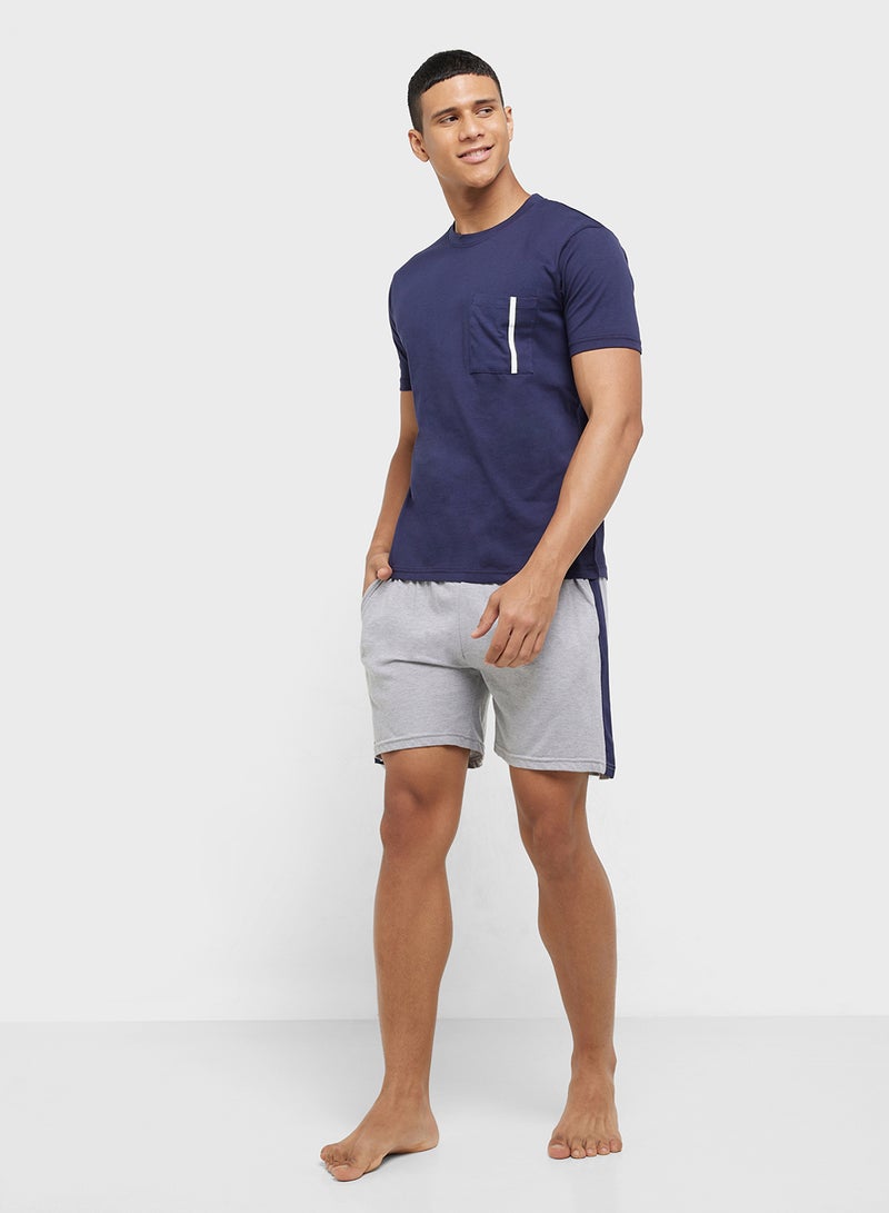 Seventy Five Nightwear T-Shirt & Shorts Set  - Image 5