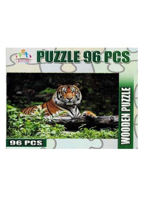 Wooden Puzzle 96 Pcs Tiger