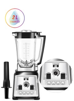 Professional Blender 2000W, Multifunction Blender for Smoothies with 4 Preset Programs and 8 Adjustable Speeds, 25000RPM, BPA Free, 2 Liter