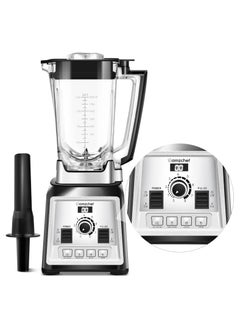 amzchef Professional Blender 2000W, Multifunction Blender for Smoothies with 4 Preset Programs and 8 Adjustable Speeds, 25000RPM, BPA Free, 2 Liter  - Image 1
