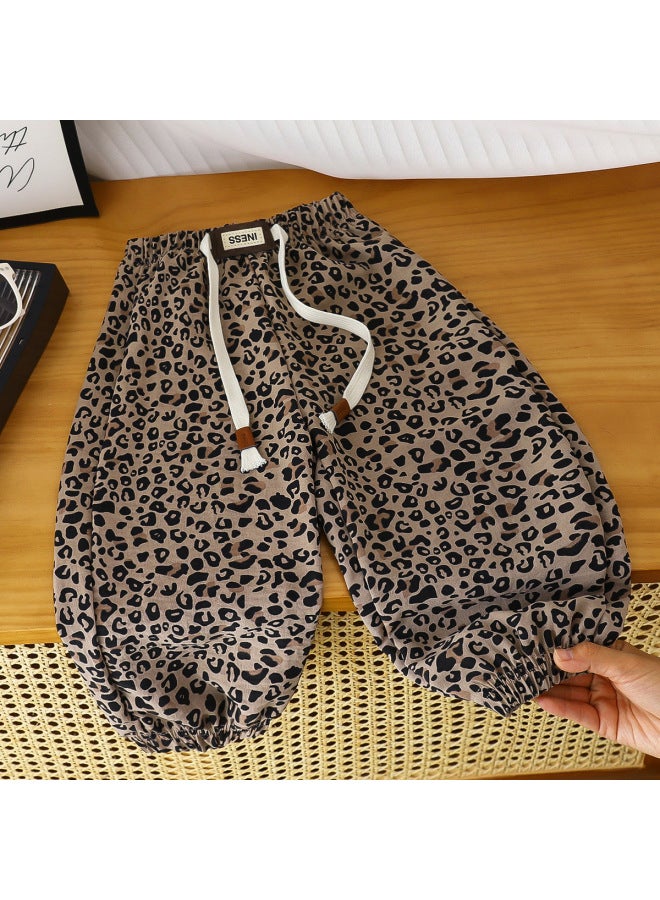 Children's Pants Summer New Loose Anti-mosquito Pants Boys Korean Pants Casual Leggings Breathable Children's Pants