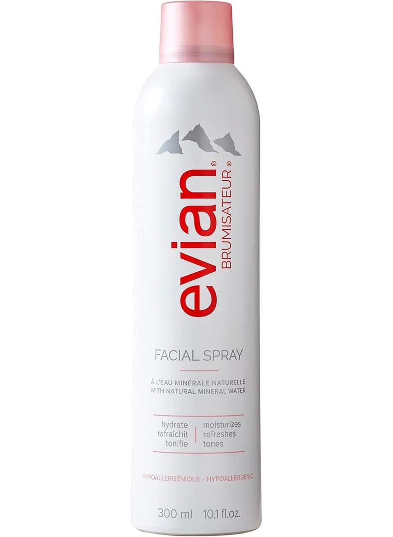 Evian Brumisateur Natural Mineral Water Facial Spray 300ml - Image 1