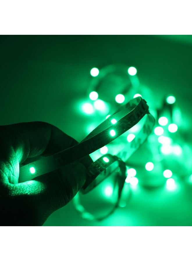 إسكدنيا شريط إضاءة مكون من 60 مصباح LED بإضاءة متعددة الألوان RGB متعدد الألوان 25x4.5x16سم - Image 3