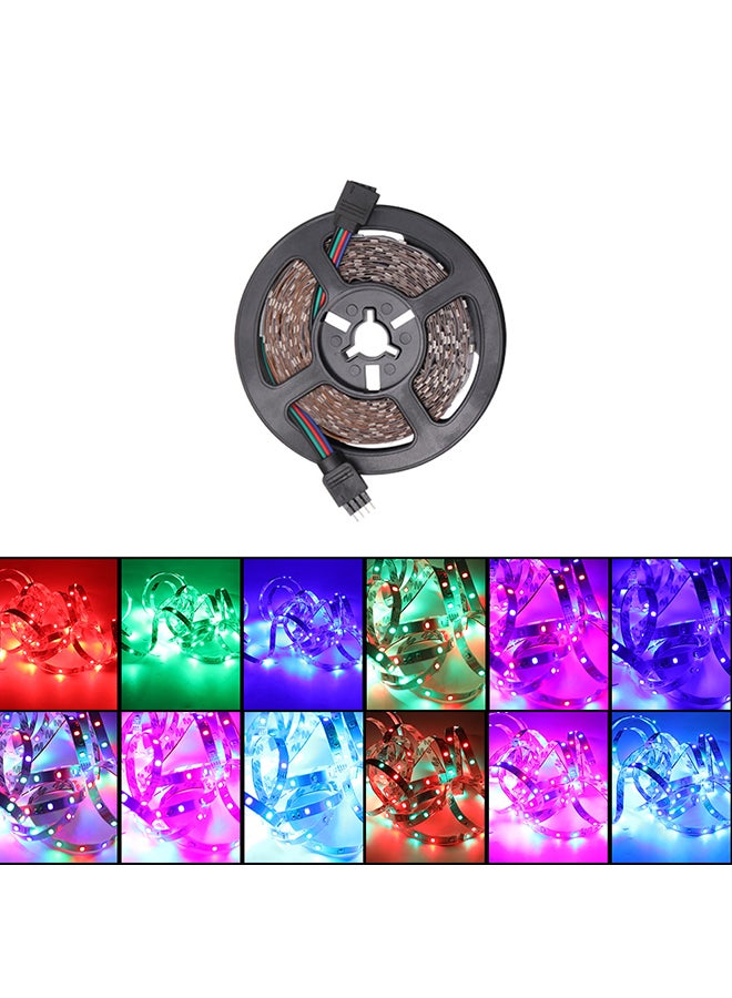 إسكدنيا شريط إضاءة مكون من 60 مصباح LED بإضاءة متعددة الألوان RGB متعدد الألوان 25x4.5x16سم - Image 2