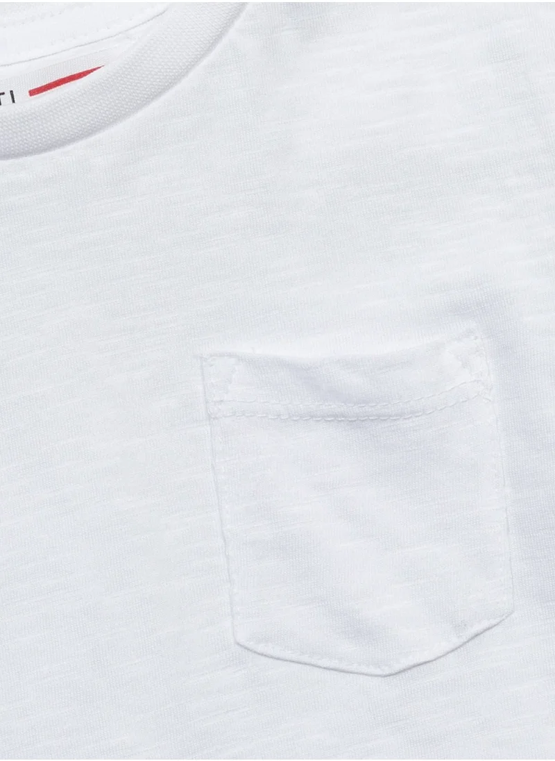 MINOTI Kids Loose T Shirt With Side Pocket