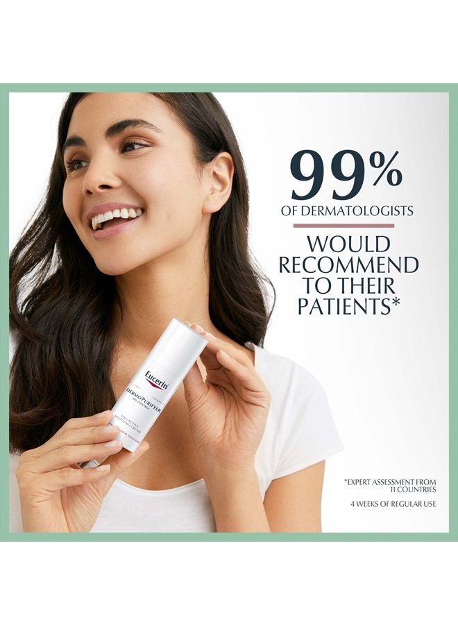 Eucerin Dermo Purifyer Oil Control Adjunctive Soothing Cream 50ml - Image 2