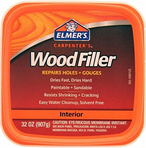 Elmer's E842L Carpenter's Interior Wood Filler; 32 Ounce; 1 Quart - Image 4