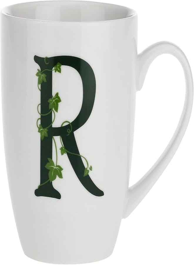 ella - Letter R Mug - Home Design Mug