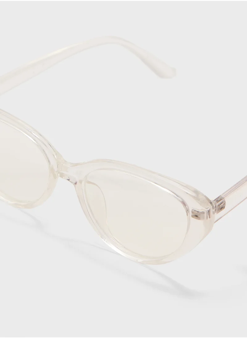 Ginger Anti Blue Laptop Optic Cat Eye Lens Glasses