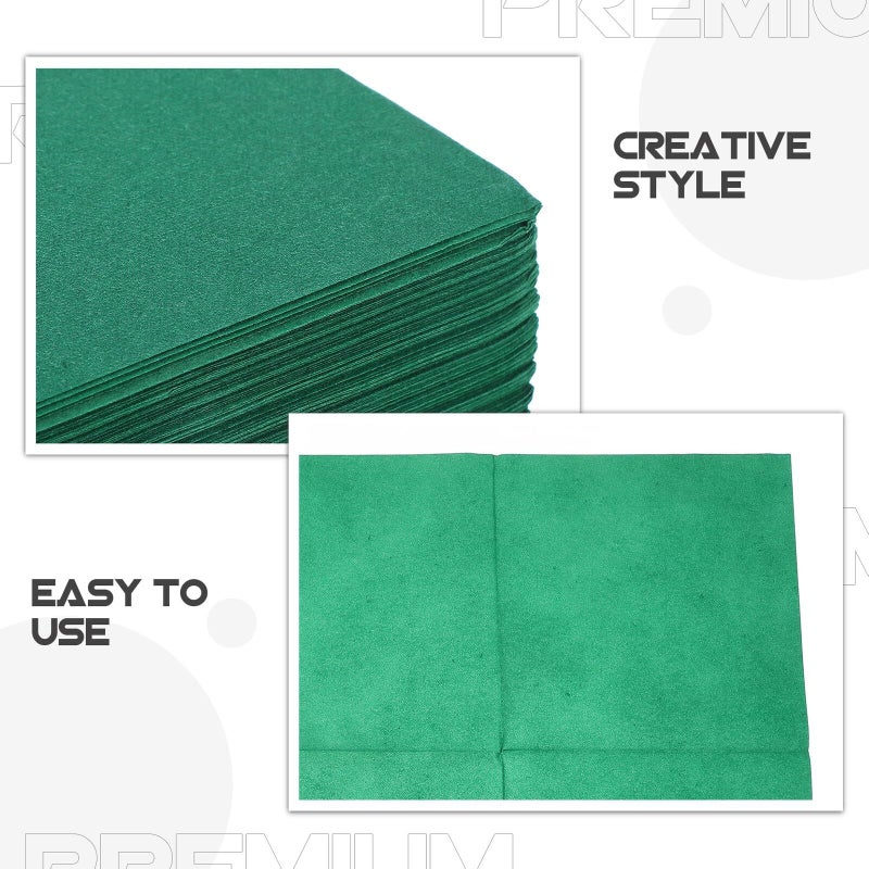 FOMIYES Green Disposable Napkins 25 Pack Absorbent Dinner Towels For Party Wedding Banquet - Image 4