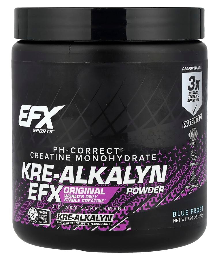 EFX SPORTS Kre-Alkalyn EFX Powder Blue Frost  7.76 oz (220 g)