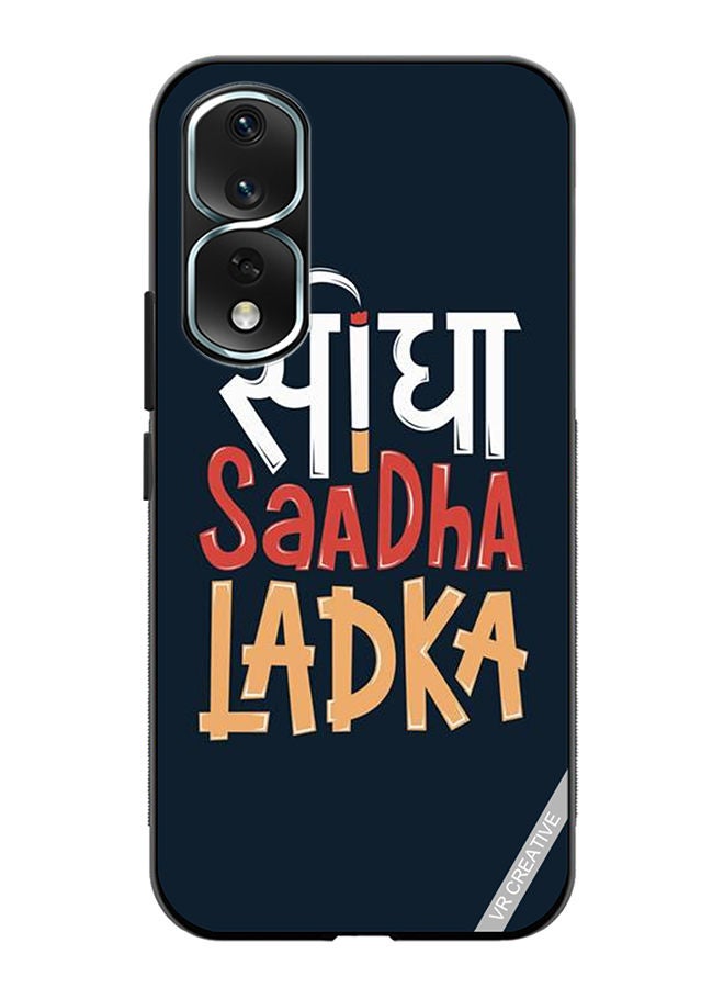 VR CREATIVE Protective Case Cover For Honor 80 Pro Seedha Sadha Ladka Design Multicolour - Image 1