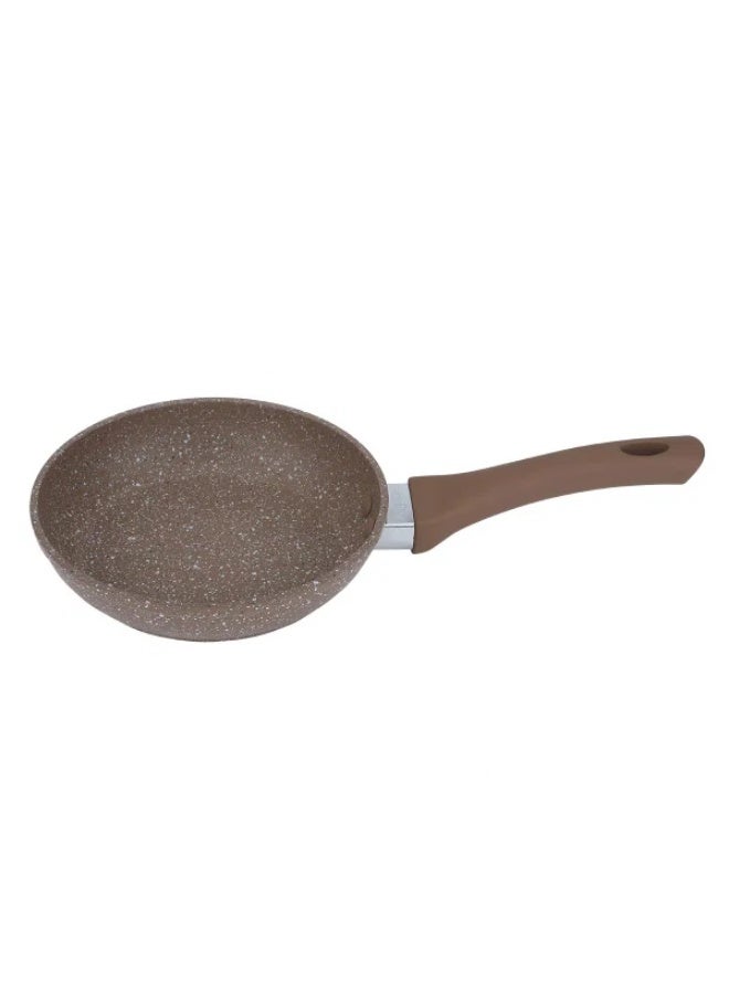 Granite Frying Pan, 18cm - Brown - Image 2