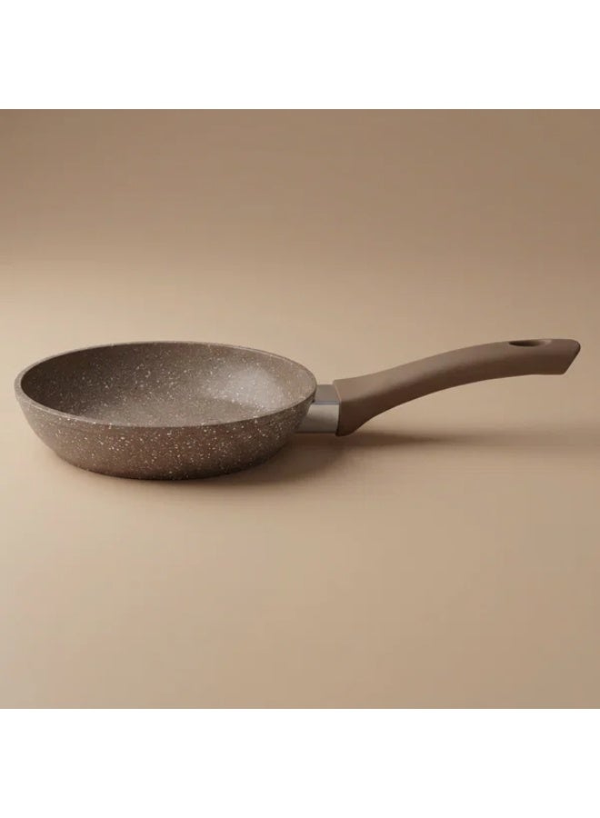 Granite Frying Pan, 18cm - Brown - Image 1