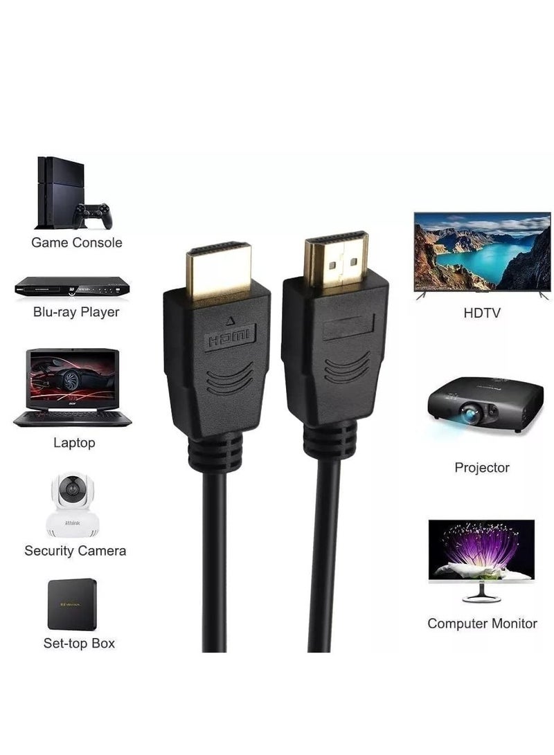Kuwes 10-PACK KUWES 4K HDMI Cable 6.6FT Ultra High Speed Gold Plated Connectors 3M - Image 2