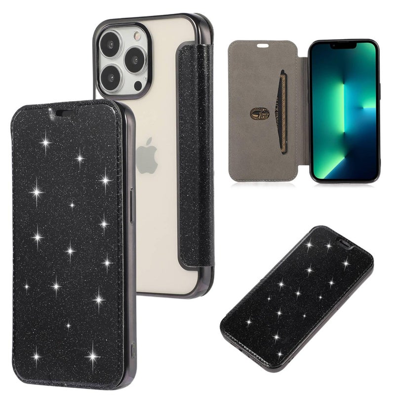 غطاء واقي | أسود | TPU | حامل بطاقات | مقاوم للصدمات | مقاوم للصدمات لـ iPhone 14 / 14 Plus / 14 Pro / 14 Pro Max - Image 1