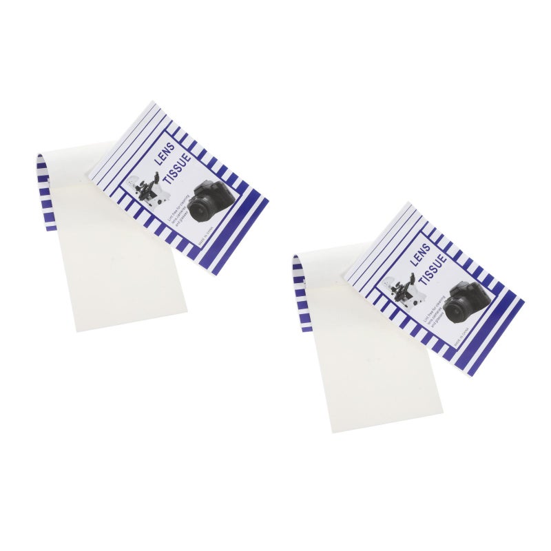 200 Pcs Dust-Free Microscope Camera Lens Cleaning Paper Supply (White) - Image 4