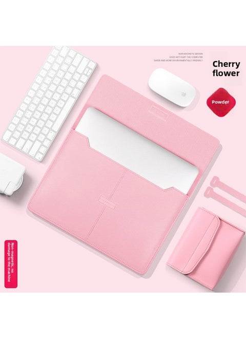 For Apple Notebook 13.3Macbook Computer Bag For Huawei Three-in-One Envelope Bag Inner Bag Style-Color:Rose Gold (accessories Package)-Applicable Model:13/14 Inch Universal