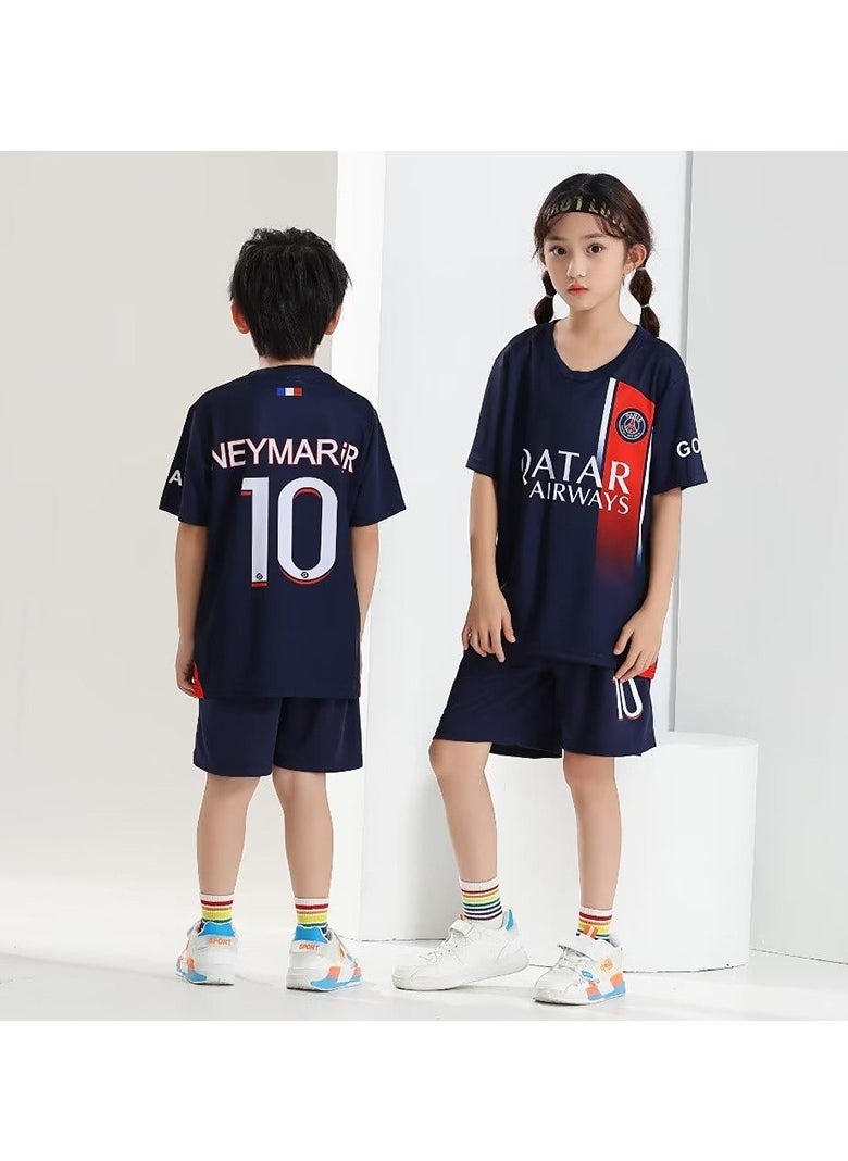 M MIAOYAN M MIAOYAN Paris Football Club new home stadium Neymar children's football jersey  - Image 1