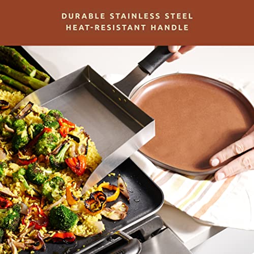 Bellemain Smash Burger Spatula for Griddle - Stainless Steel Scraper Tool, Large - Fried Food Scoop, Stir Fry, Food Mover - Hibachi Tools, Flat Top Grill Accessories - Image 3