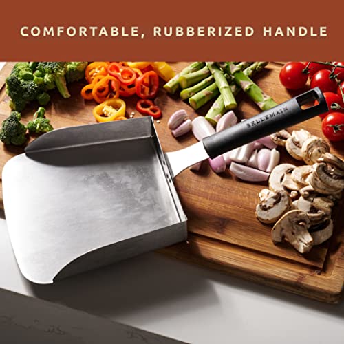 Bellemain Smash Burger Spatula for Griddle - Stainless Steel Scraper Tool, Large - Fried Food Scoop, Stir Fry, Food Mover - Hibachi Tools, Flat Top Grill Accessories - Image 2