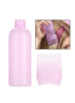 Root Comb Applicator Bottle 160Ml Hair Dye Bottle With Graduated Scale Profssional Brush Applicator Comb Hairdressing Coloring Styling Tool (Pink) - pzsku/ZC5DDE4953AE4B030DB77Z/45/_/1660655713/22160a30-7dbf-406e-bcc5-e82cce1fb42d