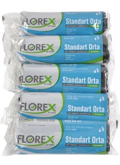Florex Standard Medium Garbage Bag 55X60 cm 50 Rolls 