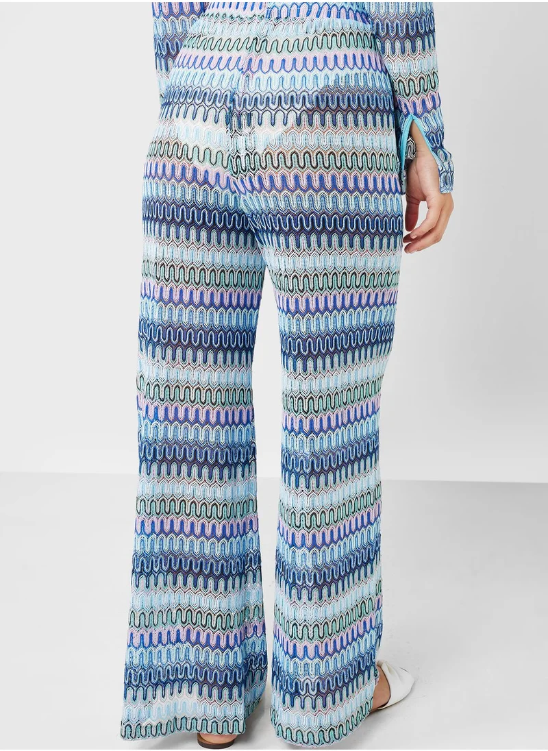 SOUTH BEACH Wide Leg Pants