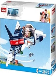 Sluban Sluban aviation fighting jet m38-b0667f - 134 pcs 