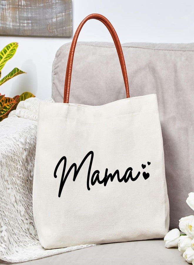 HiPeep Mom Mama Bag Mother Gifts Momlife Tote for Hospital, Shopping, Beach, Travel - Image 3