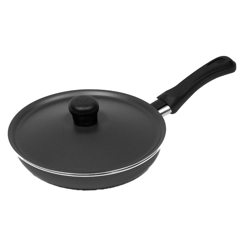 Imusa Casserole with Lid and Handle, STD, Black, Red or Blue (pack of 1) - Image 1