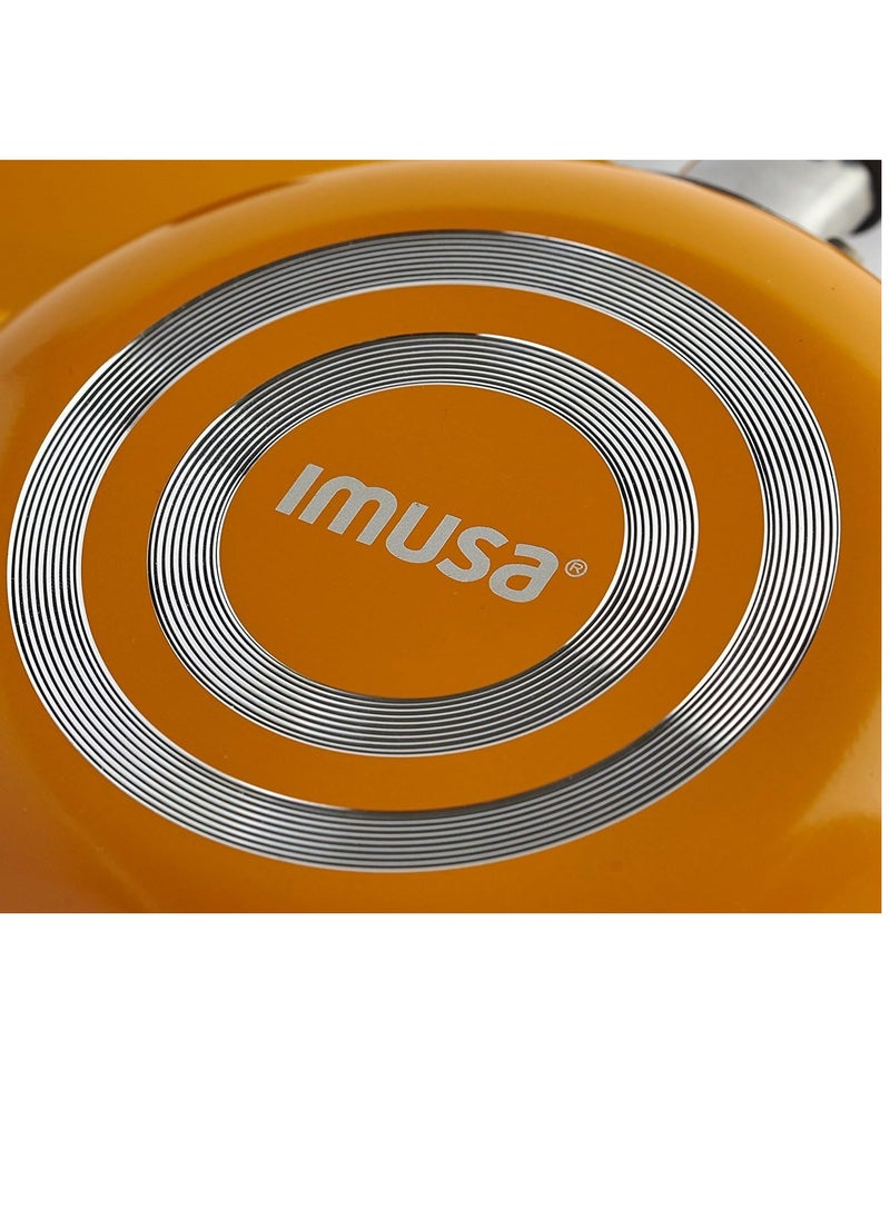 Imusa Imusa Casserole with Lid and Handle, STD, Black, Red or Blue (pack of 1)  - Image 2