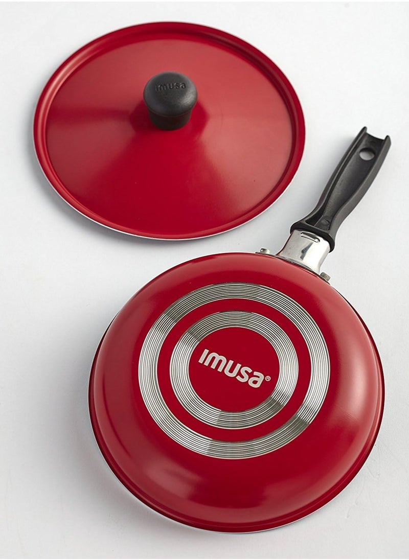 Imusa Imusa Casserole with Lid and Handle, STD, Black, Red or Blue (pack of 1)  - Image 3