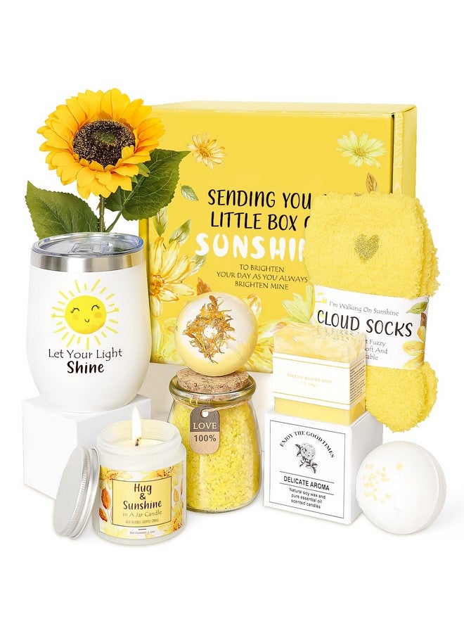 Suhctuptx Birthday Gifts for Women, Unique Relaxing Spa Gift Baskets for Women Self Care Gifts Get Well Soon Gifts Christmas Gifts for Best Friends Bestie Sister Mom Her Female - Image 1
