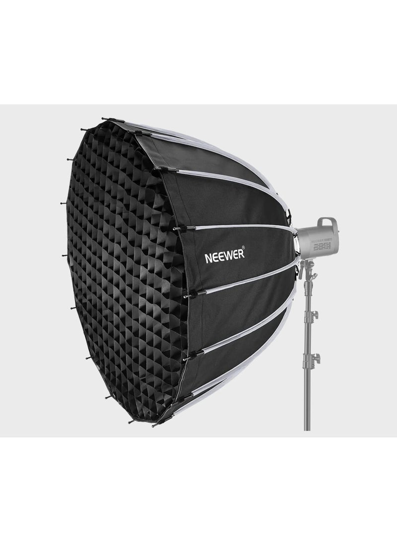 Neewer SF120Q Quick Release Deep parapolic + Grid - Size 120cm - Image 2