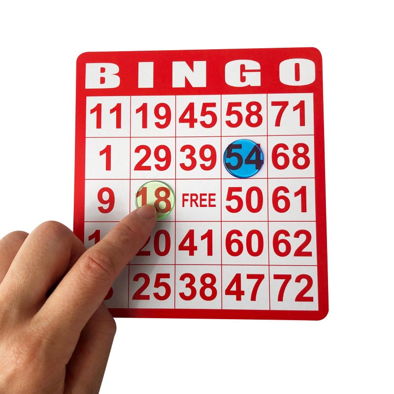 Yuanhe 50 Bingo Game Cards - Bingo Set Kids Party Paper Card Games School Classroom Family Gathering Activity Casino Trip - Image 5