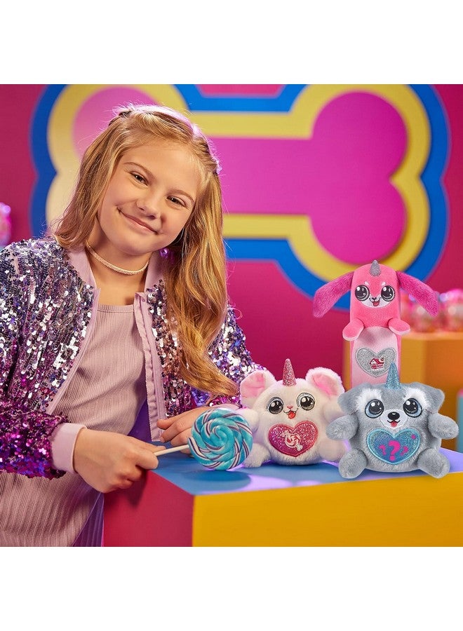 Rainbocorns Puppycorn Surprise Series 2 (Chihuahua) by ZURU, Collectible Plush Stuffed Animal, Surprise Egg, Scratch n Sniff Sticker, Ages 3+ for Girls, Children (Green) - Image 5