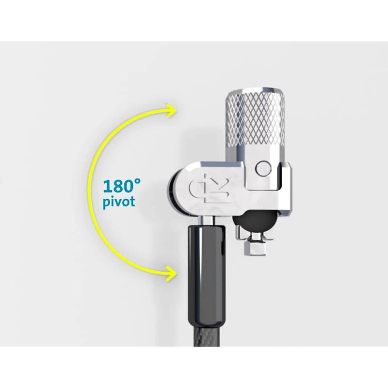 Kensington MicroSaver 2.0 Keyed Twin Cable Lock for Laptops & Other Devices (K65048WW) - Image 5