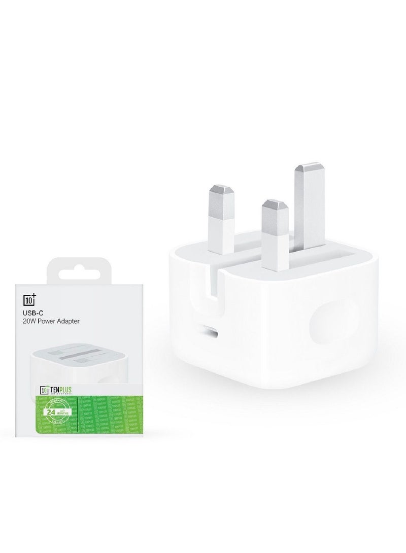 تنبلس شاحن ايفون سريع 20 وات | شاحن حائط USB C سريع مع كابل USB C إلى USB C متوافق مع iPhone 17/17 Pro/17 Pro Max/16/15 - Image 2